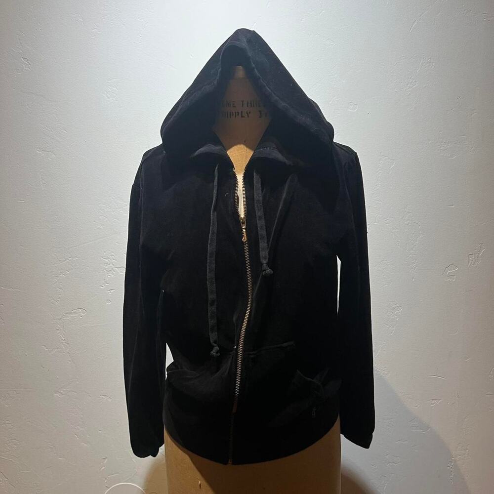 Og juicy zipped velour hoodie